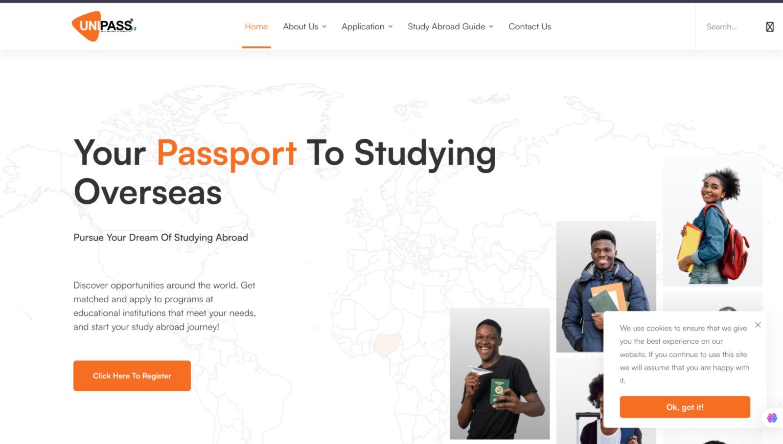 UniPass Nigeria screenshot